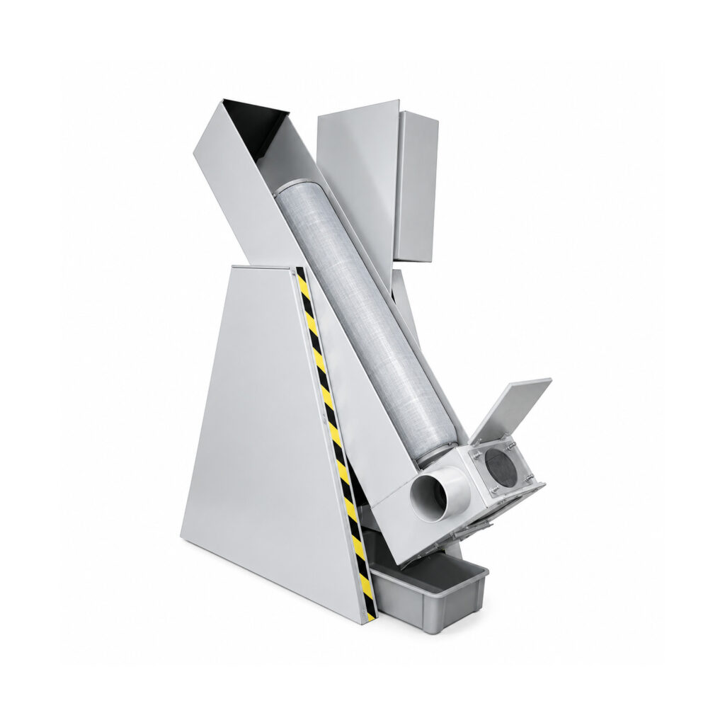 Angled view of the M-IDB Manual Interior Cylinder Blaster designed to clean and prepare the inside surfaces of cylinders through controlled abrasive blasting.
