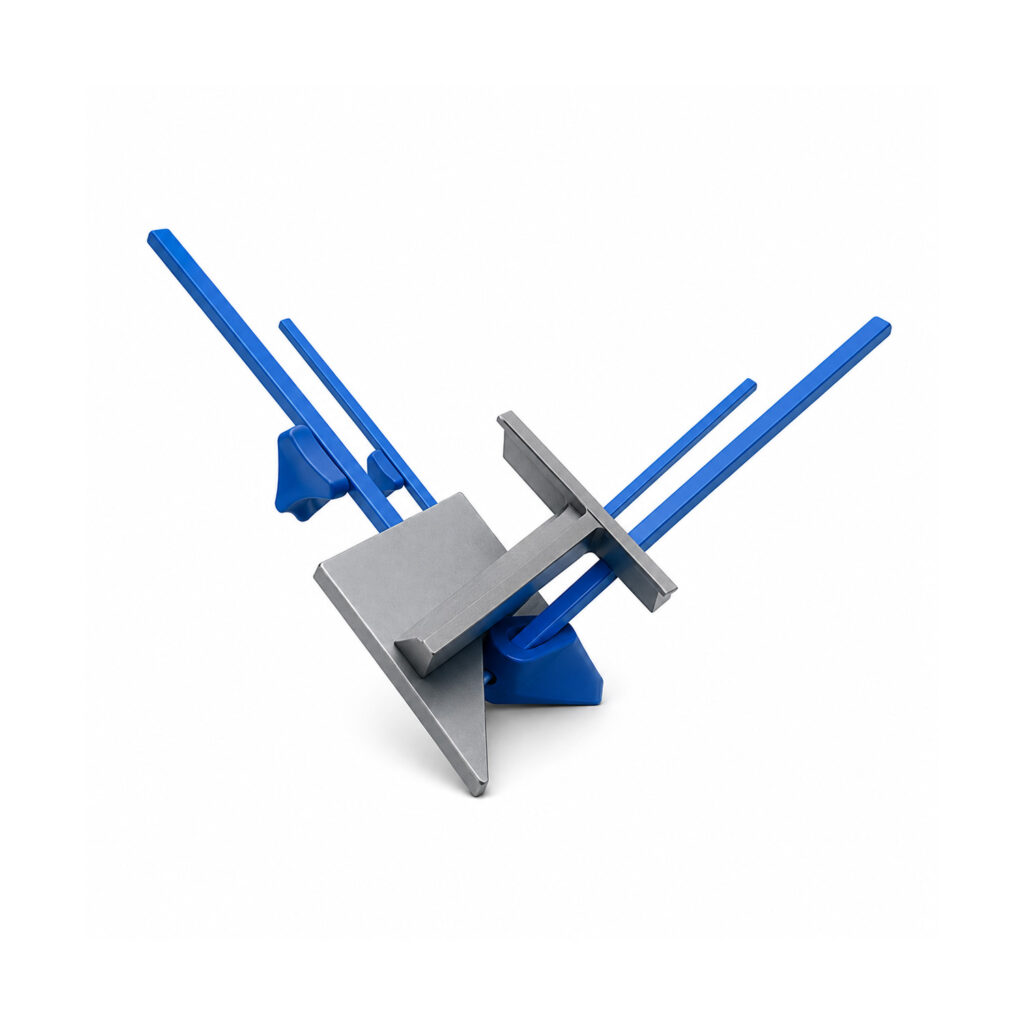 Flipper automation and handling system actively rotating a part during the transfer process to reposition it for the next manufacturing or finishing operation.
