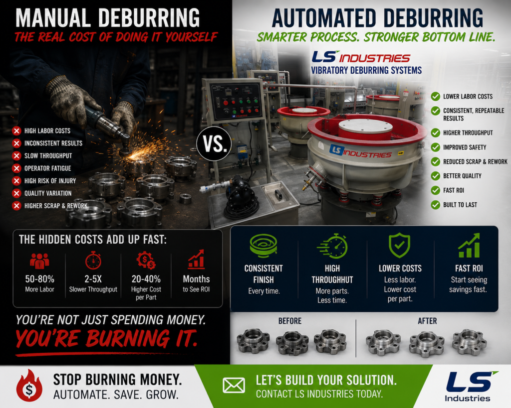 Manual Deburring Is Costing You More Than You Think